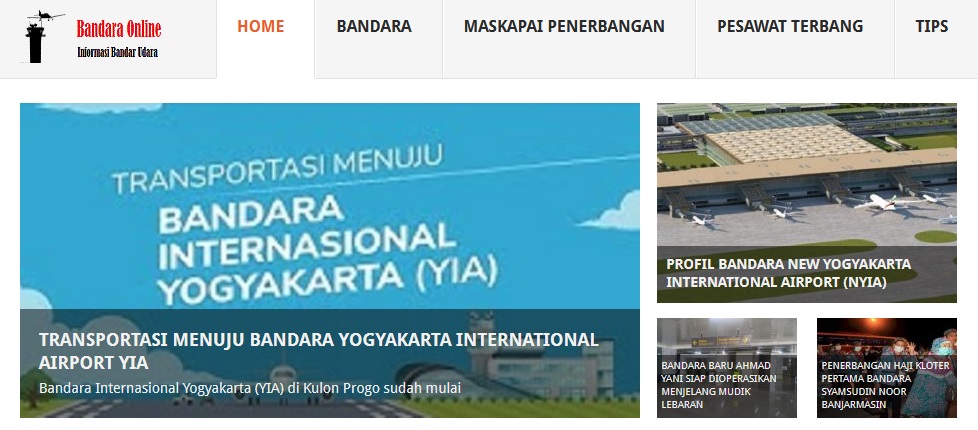 Website Bandara Online