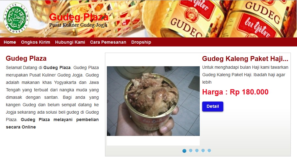 Toko Online Gudeg Plaza